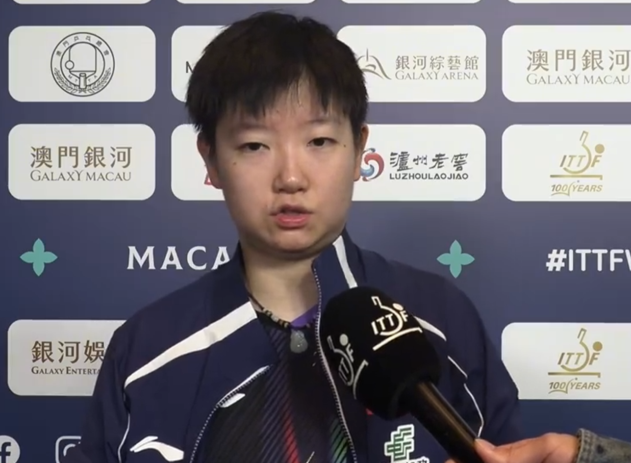 完美世界竞技平台-横扫梅谢芙采访！全程强调专注与全力以赴，展望淘汰赛做好准备！